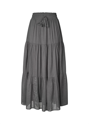 Diamond maxi skirt Washed Black Lollys Laundry 